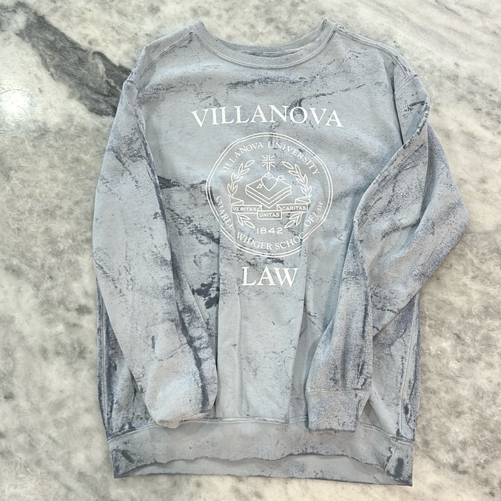 Comfort Color Villanova law school crew neck medium